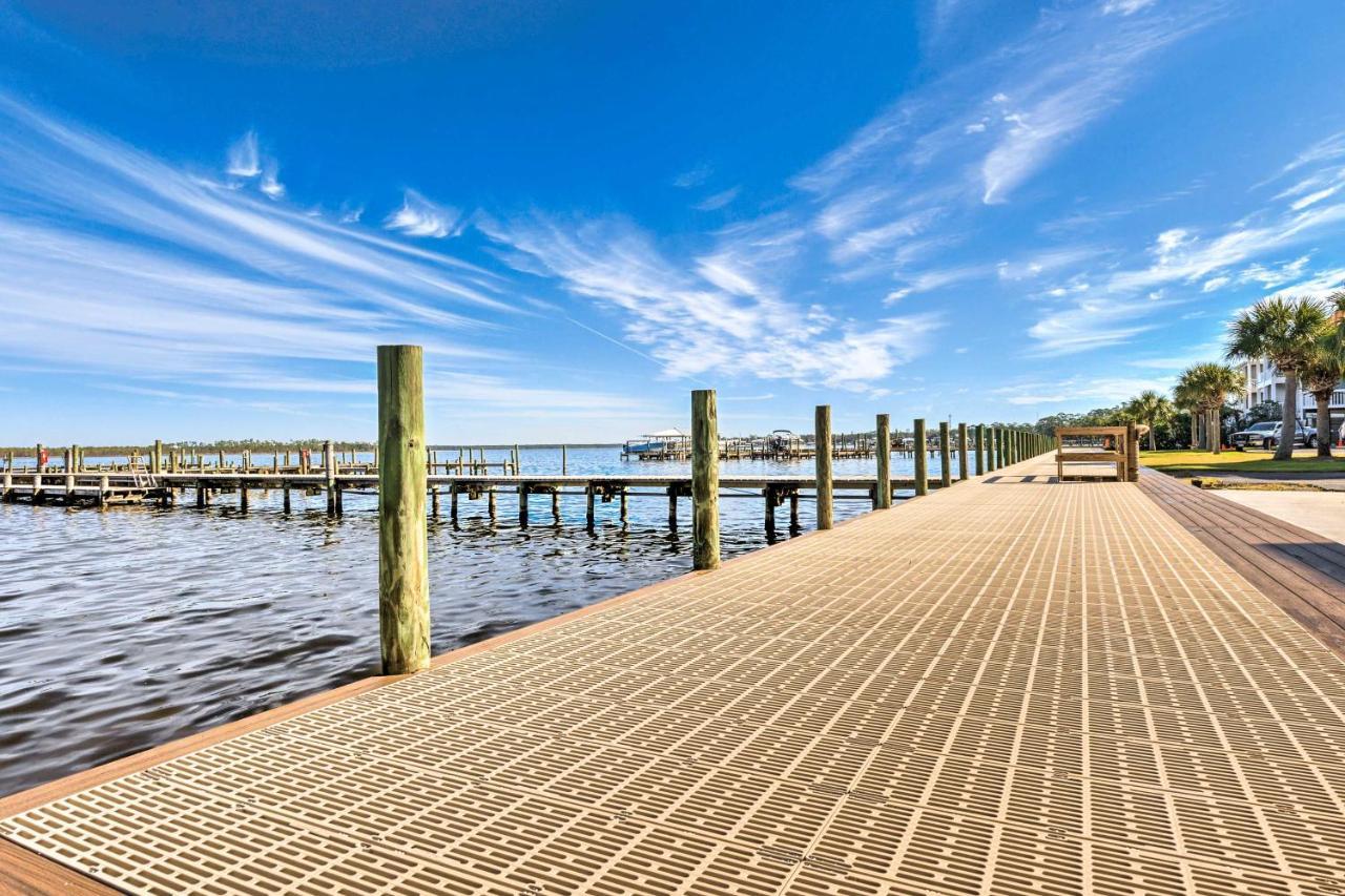 Orange Beach Condo Private Boat Dock And Ramp Esterno foto